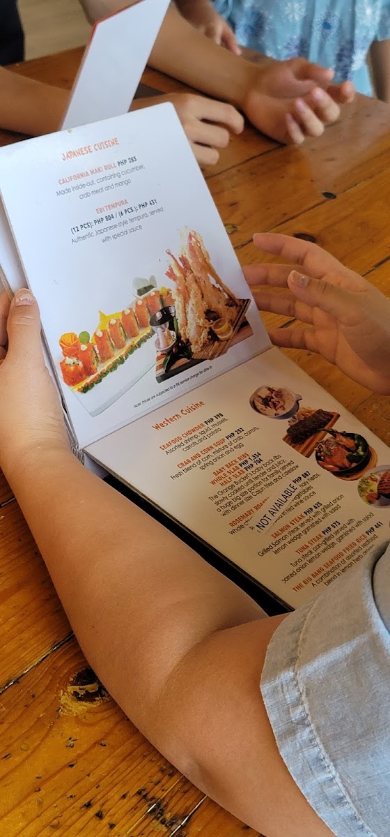 Menu The Orange Bucket, Cajun-Fusion Restaurant-5