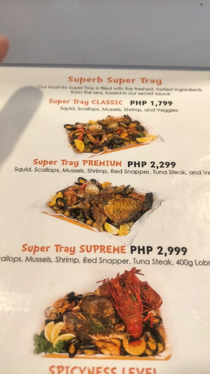 Menu The Orange Bucket, Cajun-Fusion Restaurant-6